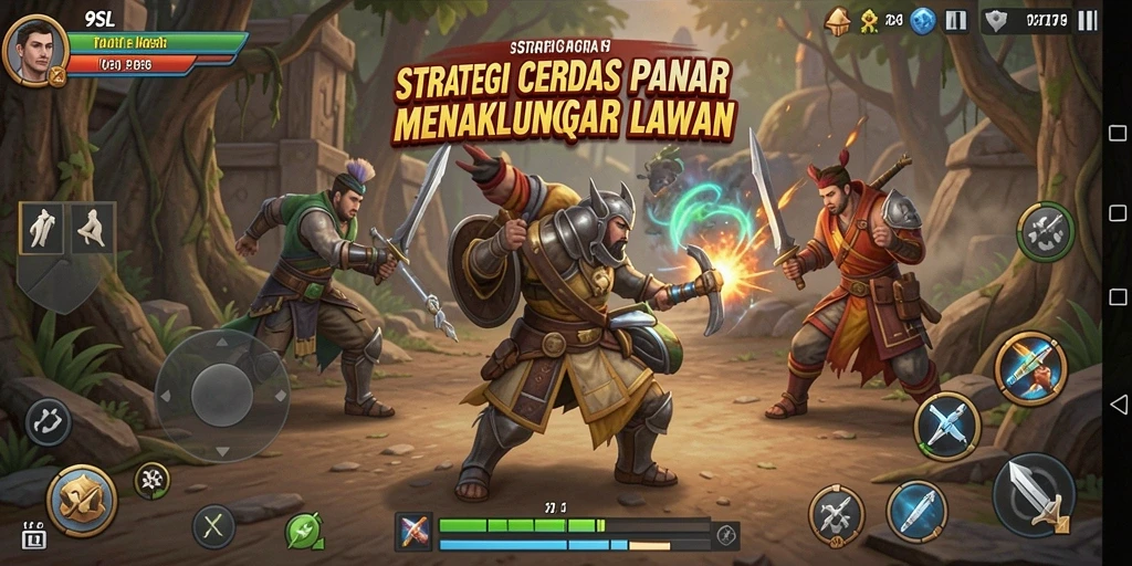 Tampilan gameplay 9SL yang menarik dengan elemen strategi.