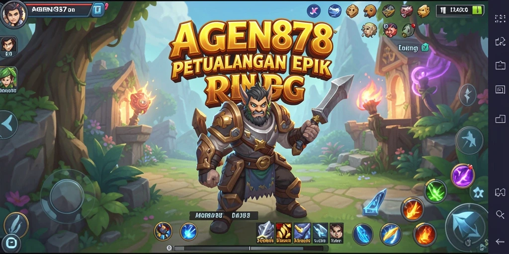 Tampilan gameplay AGEN878 yang menakjubkan dalam dunia RPG.