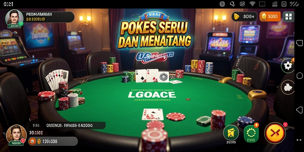 Tampilan gameplay LGOACE yang menarik dan kompetitif.