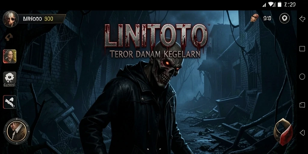 Gameplay menegangkan dari LINITOTO dengan suasana horror yang mencekam.