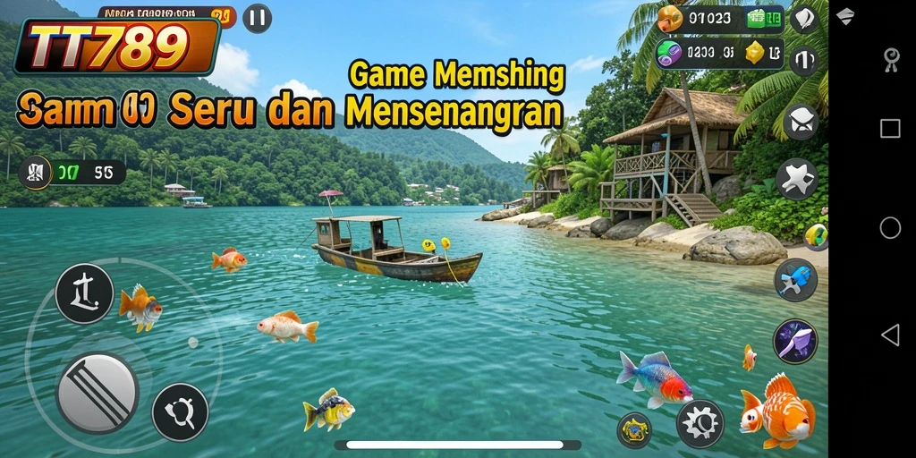 Tangkapan ikan beragam dalam gameplay TT789 yang seru.