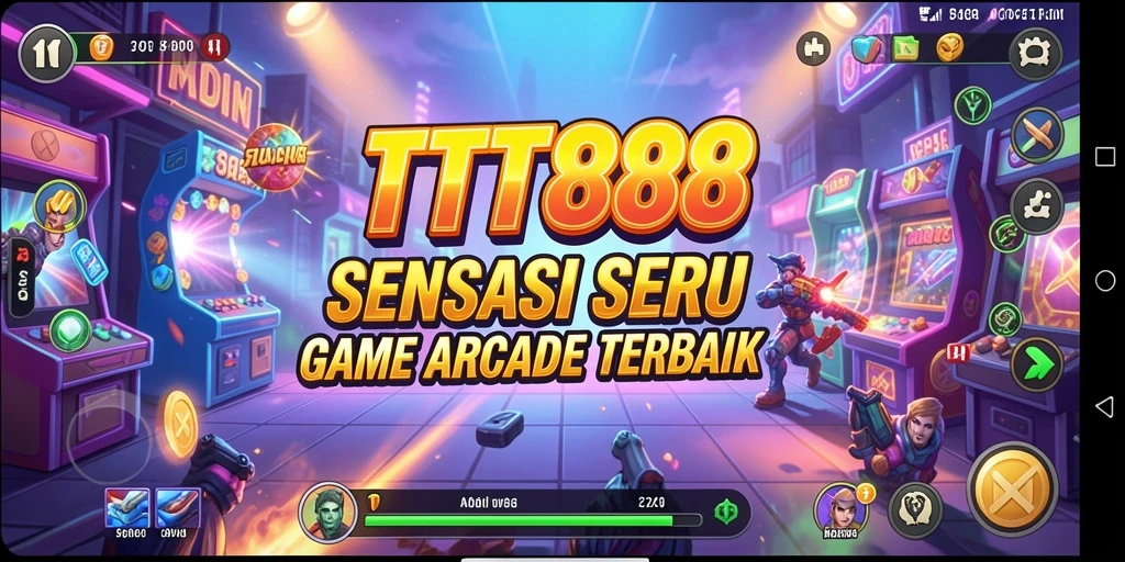 Tampilan gameplay seru dari TTT888 yang penuh tantangan.