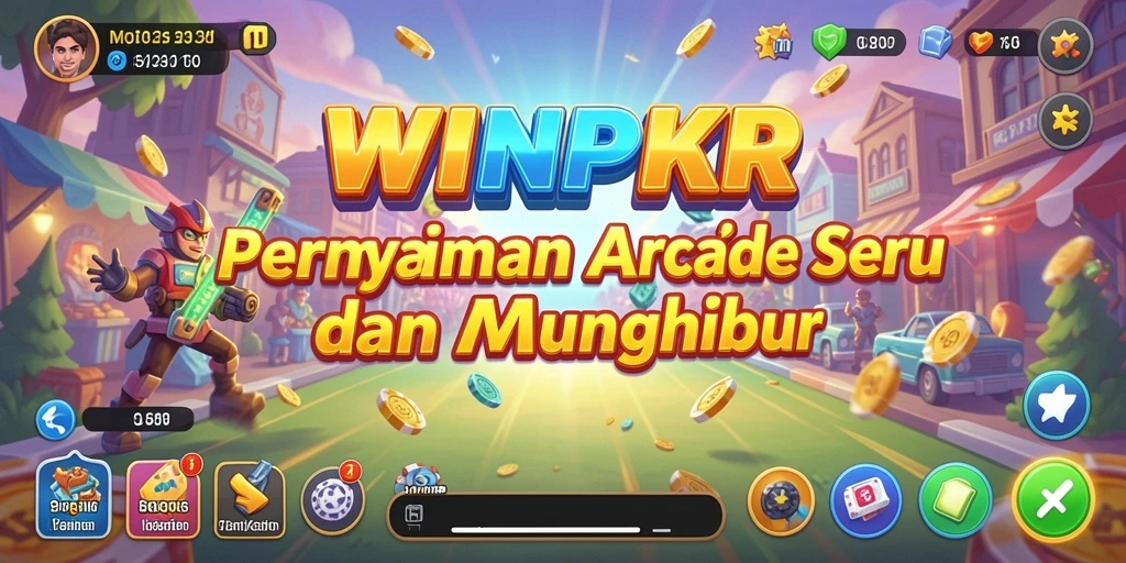 Screenshot gameplay menunjukkan aksi seru dalam game Arcade.