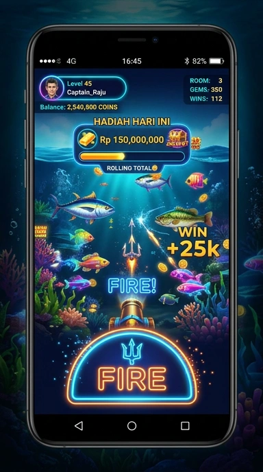 Tampilan antarmuka aplikasi direkturtoto yang sederhana.