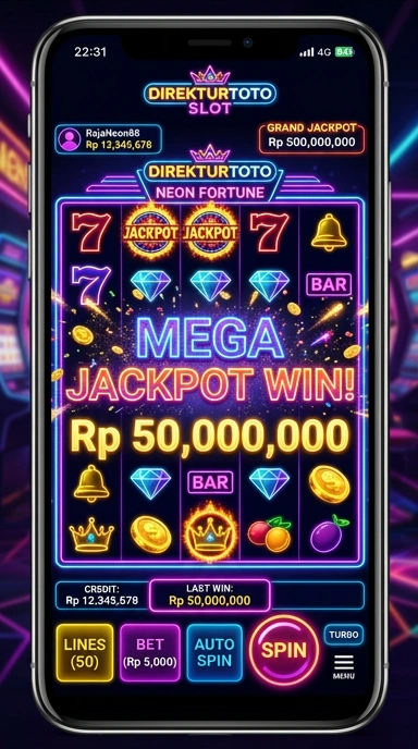 Menu kategori aplikasi di direkturtoto.